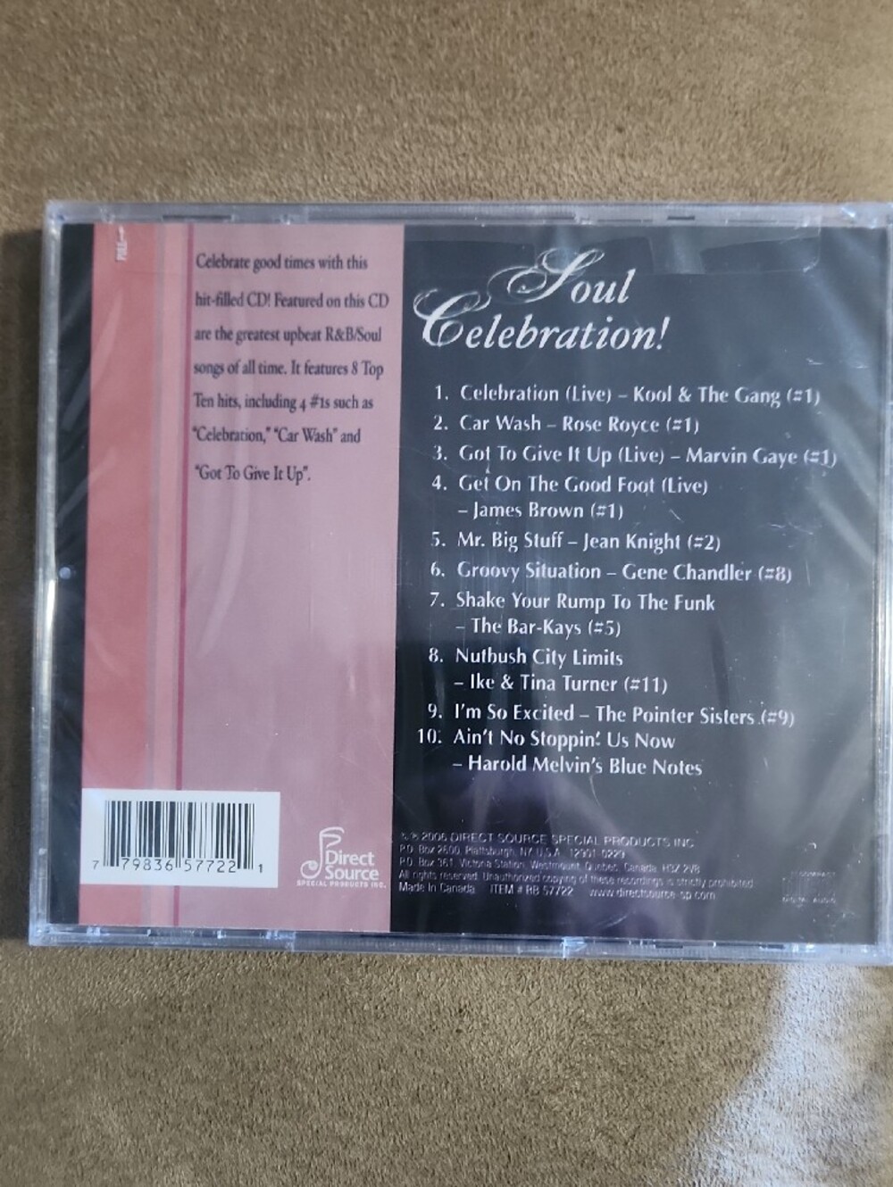 Soul Celebration  R+B Soul New Sealed - Picture 2 of 8